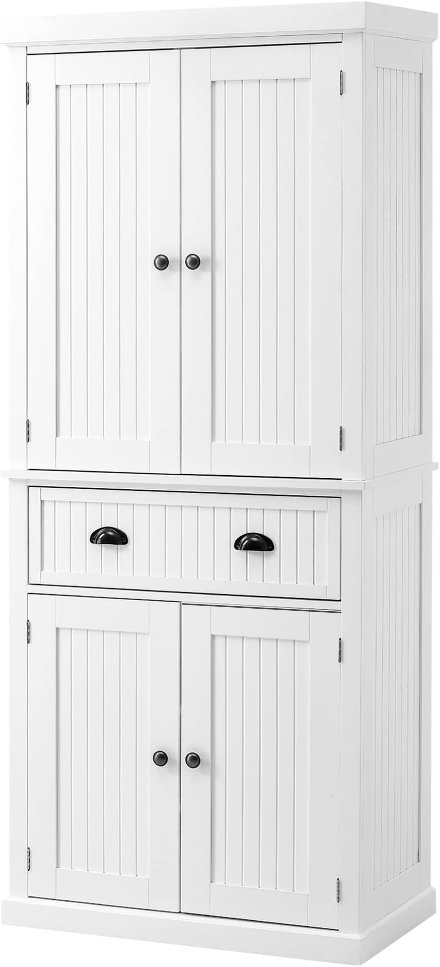 Traditional Kitchen Cupboard Freestanding Storage with