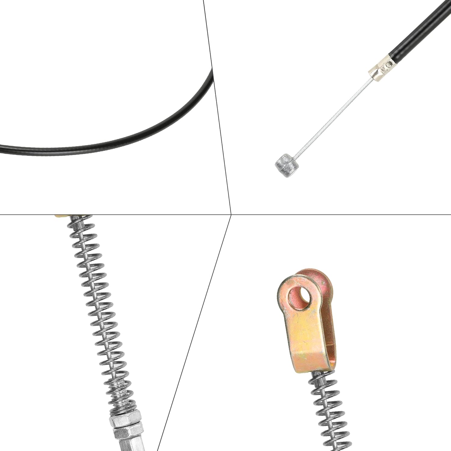 GREHUA Upgrade Go Kart Mechanical Brake Caliper Bracket & 56" Cable with Pads Kit for Predator 212cc 196cc 6.5Hp GX160 Manco 9598 9597 Yerf-Dog ASW Bristers Airheart MB-1 Carter Drift Trike Rotor - Image 9