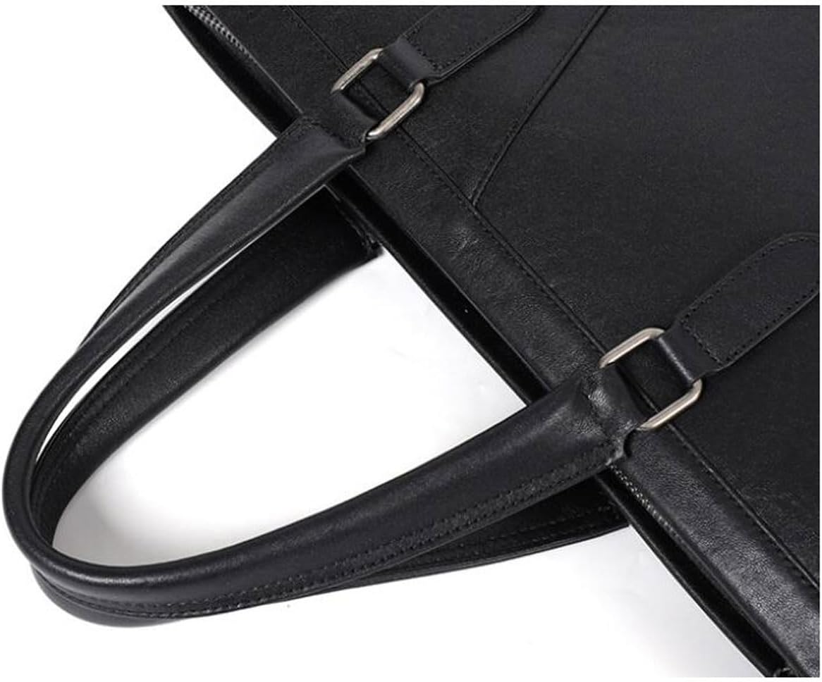 WTSMGS Genuine Leather Shoulder Bags Mens Handbags Laptop Bags Totes Briefcases Messenger Bags Computer Bags