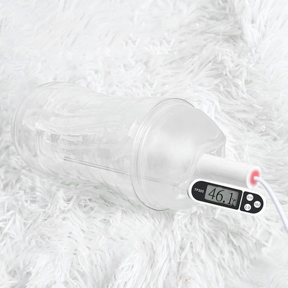 SXOVO Asta Riscaldante per Sex Toy, Bastone Riscaldante per Masturbatore Uomo, Bastone Riscaldante USB a Temperatura Costante da 42°C, Accessori per Sex Toys Uomo (Bianco)