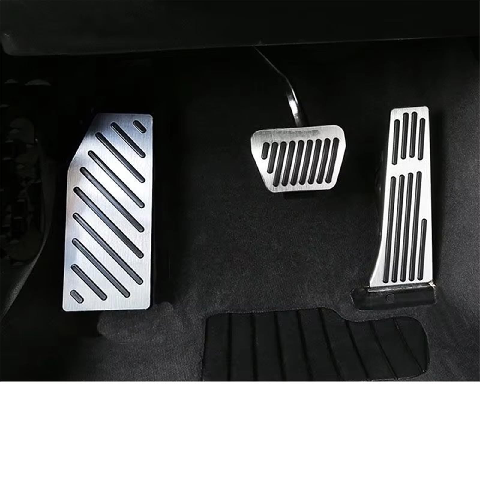 Pedali Piastra Copertura Per Exeed RX Per Omoda C9 9 2022-2025 Gas Freno In Gomma Poggiapiedi Pedali Copertura Accessori Parte Auto Pedali Copri(A 3piece)