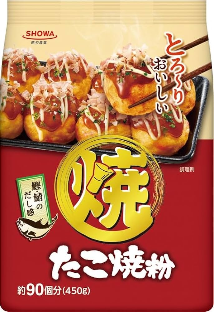 Amazon | 昭和産業 たこ焼粉 450g ×3個 | 昭和 | パン粉 通販