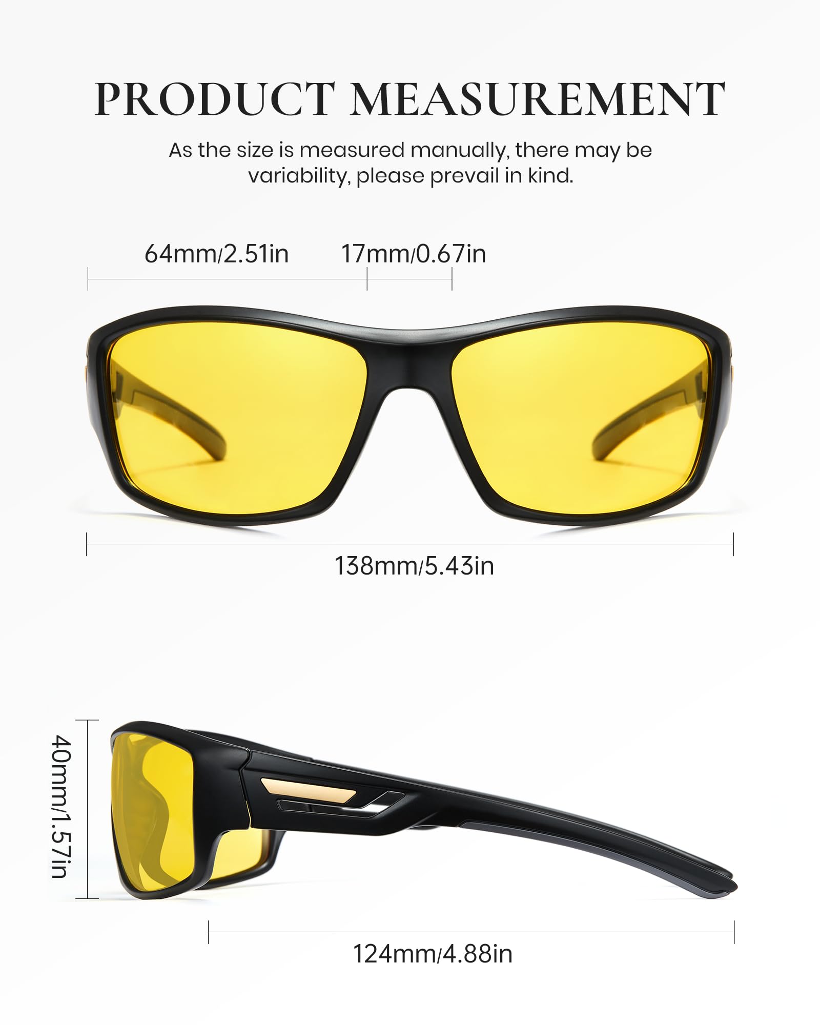 Occhiali da sole sportivi polarizzati da uomo occhiali da sole da pesca Vedere pesce in acqua occhiali avvolgenti UV400