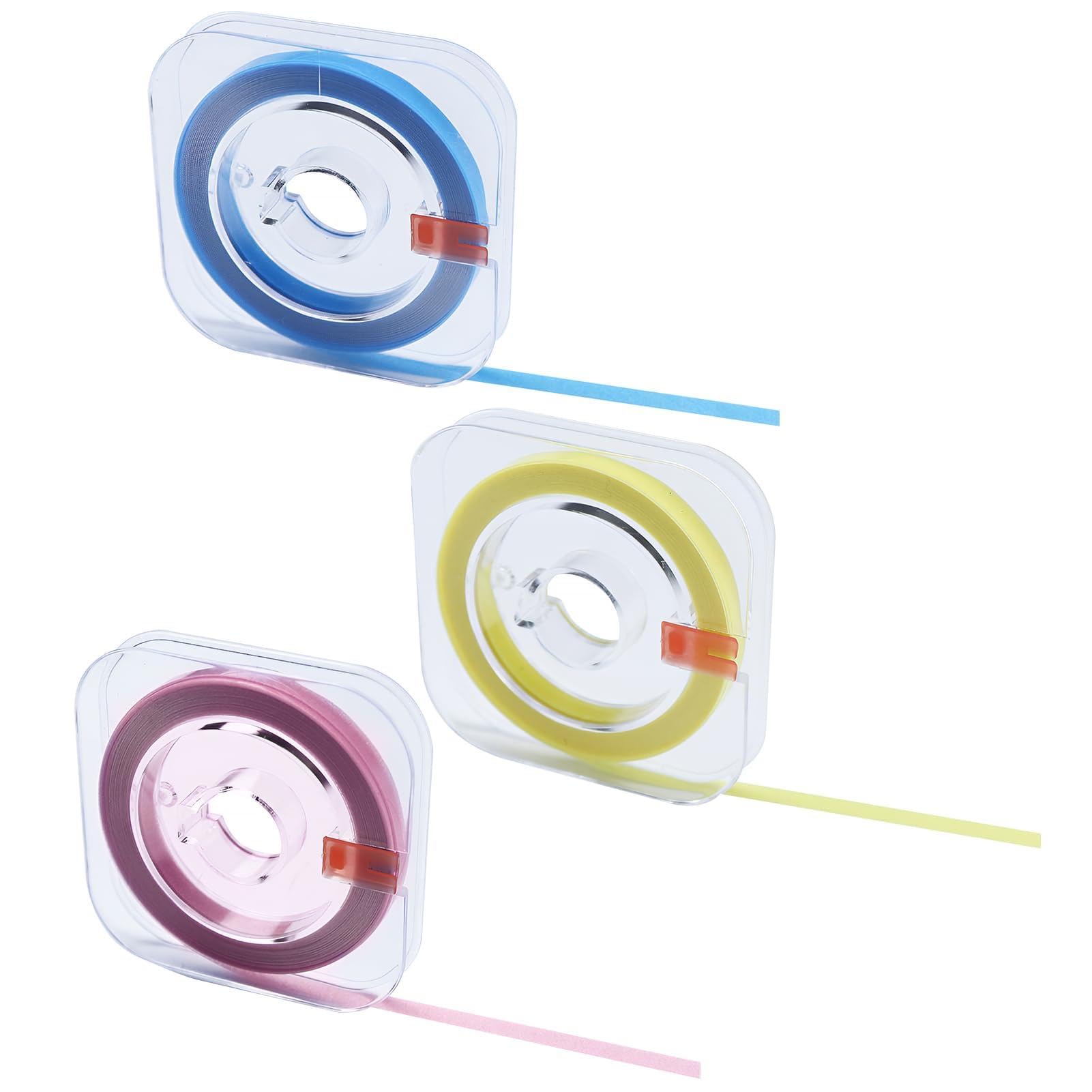 3 Piezas Tira de Pulido Dental Papel de Lija Dientes para Espacios Interdentales Pulidor Abrasivo Blanqueadoras Herramienta de Cuidado Bucal (4mm x 6m)
