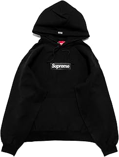 [シュプリーム] メンズ ボックスロゴプルオーバーパーカー ブラック Box Logo Hooded Sweatshirt FW23SW56 [並行輸入品]