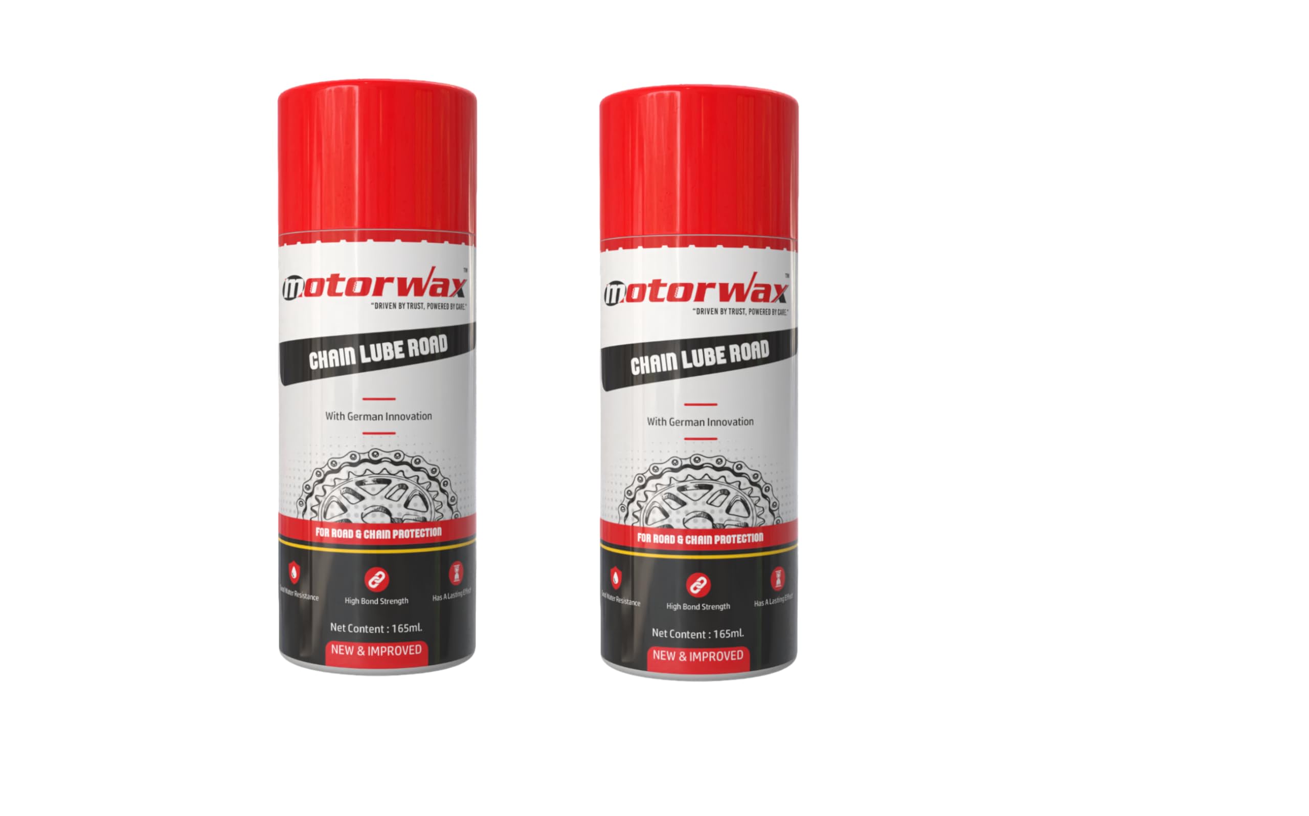 Chain Lube Road Spray – 165ml | High Bond Strength | German Innovation | Road & Chain Protection | Water Resistant Motorcycle Chain Lubricant (Pack of- 2)-image-42