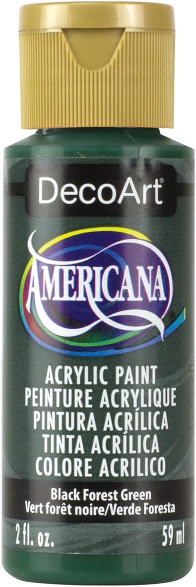 Amazon.com: DecoArt DAO83-3 Americana Acrylic Paint, 2-Ounce, Black
