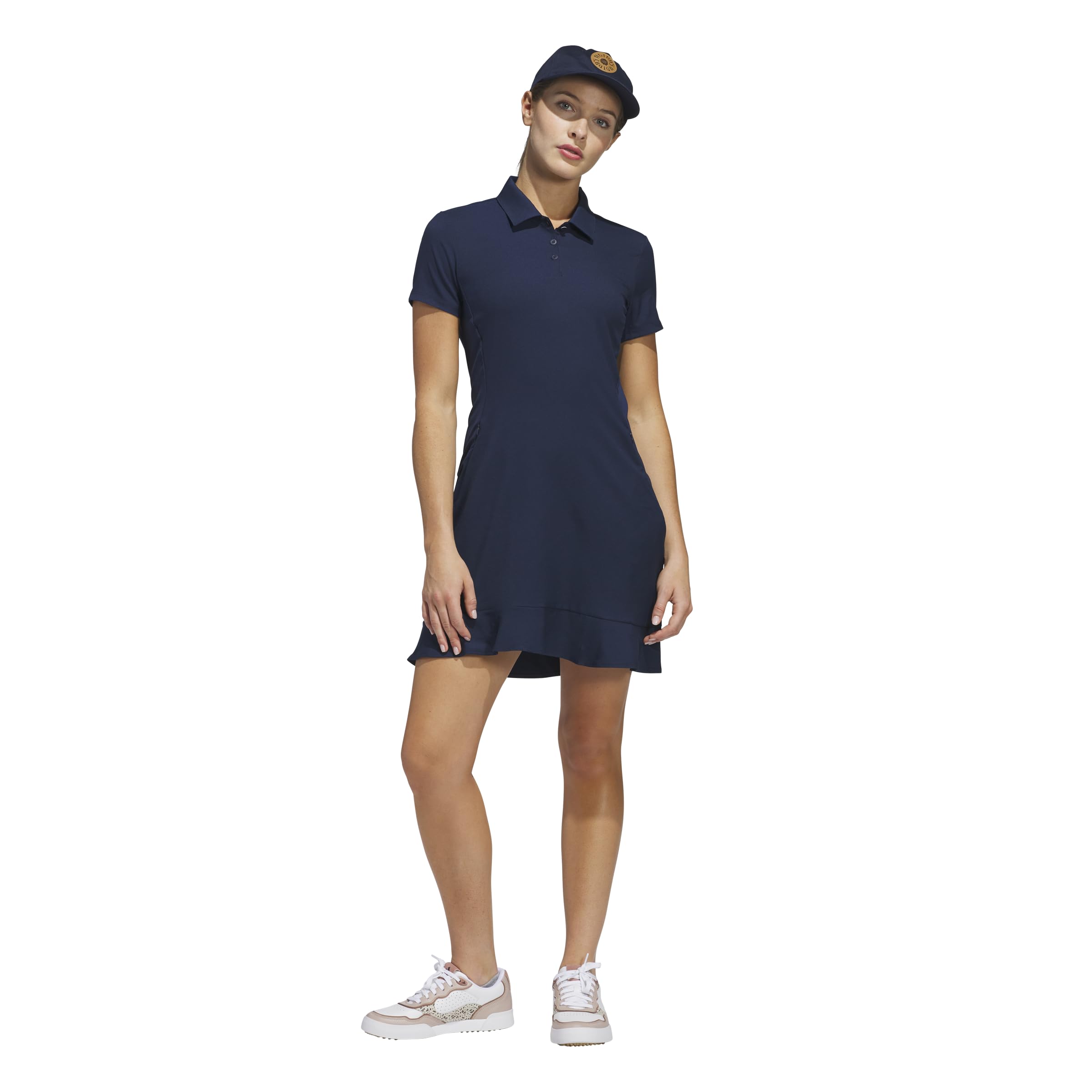adidas Sukienka tenisowa damska, Granatowy Collegiate Navy, XXL