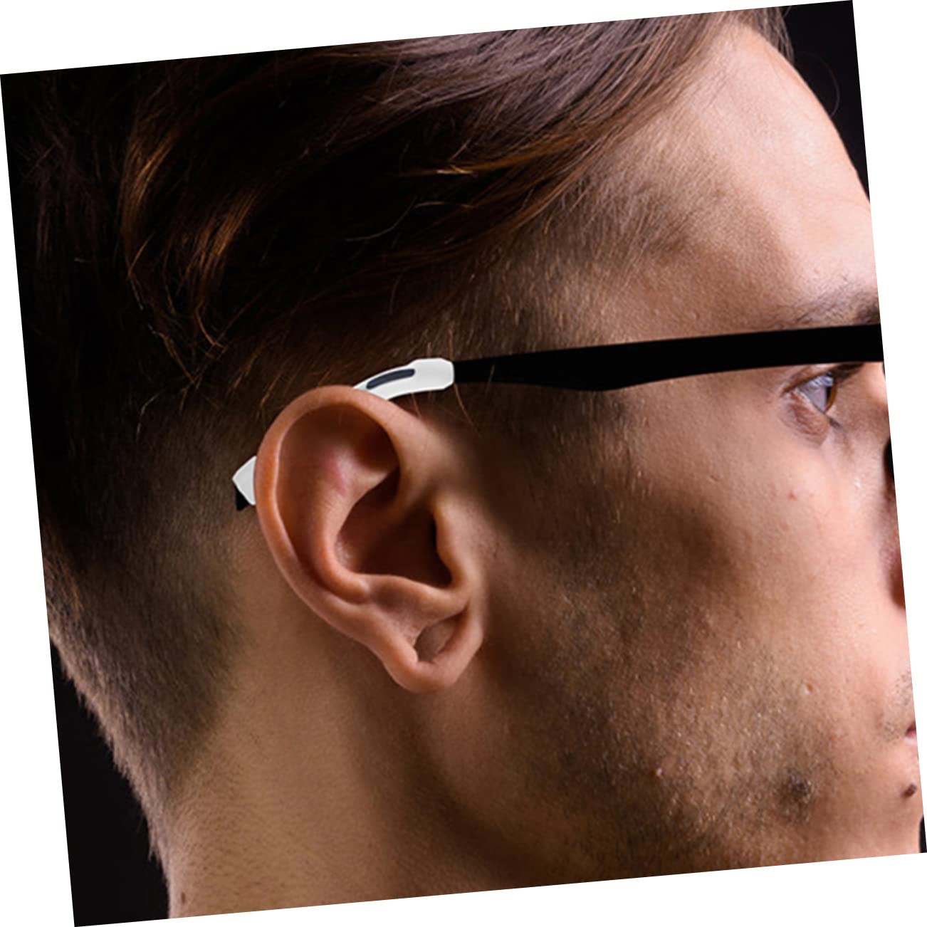 SOLUSTRE 80paare -brillenbügel Endkappen Rutschfeste Eyeglass Ear Grips Für Sicheren Bei Sport Und Alltag Kompatibel Mit Verschiedenen Brillenmodellen Schwarz Und Transparent