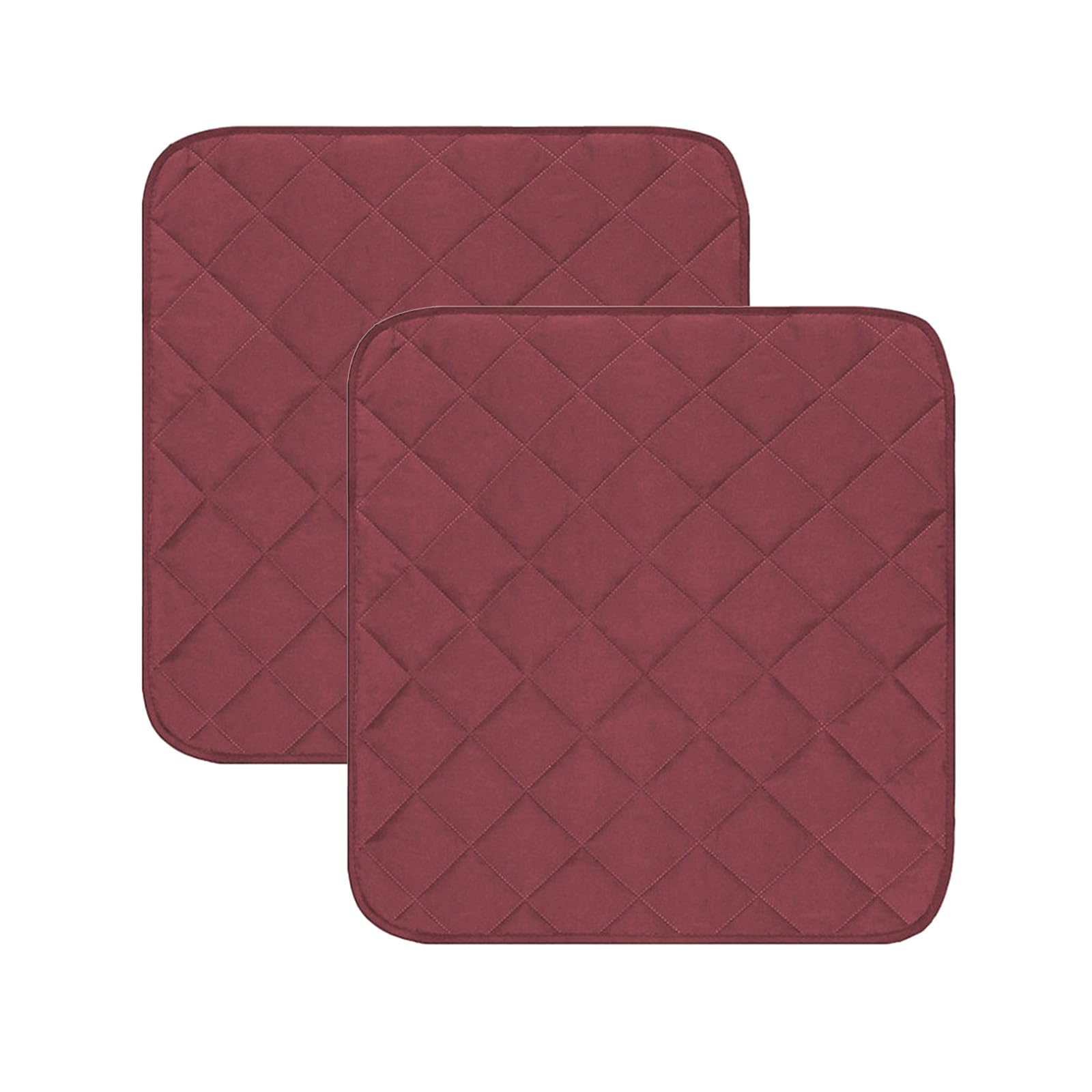 zuousxbs Absorbent Reusable Incontinence Chair Pad Chair Cover Protector Washable Cotton Pad 56x53cm (2 Pack)