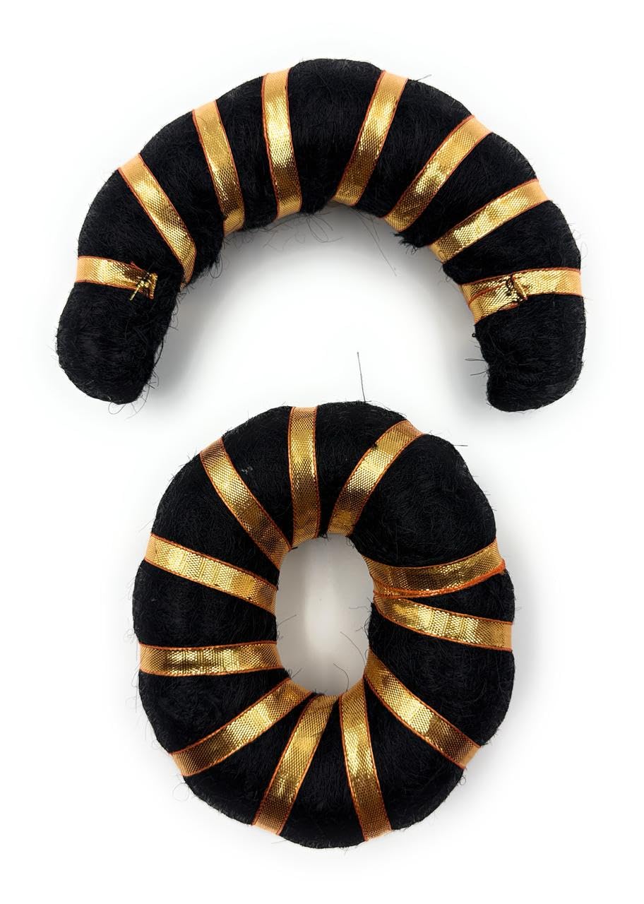 NATYAM - Bharatanatyam Hair Bun for Dancers | Half Moon & Full Round Shape | Perfect for Classical Dance, Kuchipudi, Temple Performances, Weddings & Cultural Events | Traditional Dance Hair Accessory-image-32