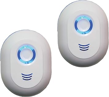 Ionic Air Purifier. Negative Ions to Clean Air Inside Individual Rooms. Small, yet High Concentration. Standard Electric Plug-In 2-Pack