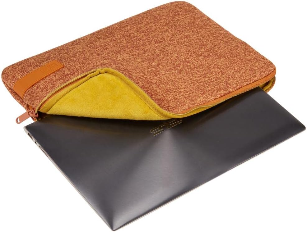 Case Logic Reflect 14 Inch Laptop Sleeve with Memory Foam - Orange