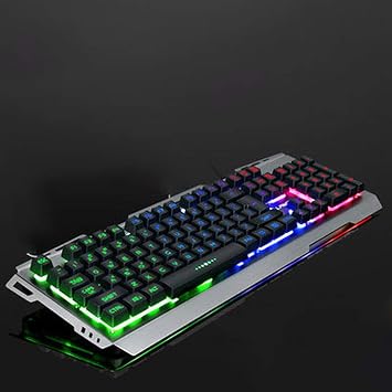 Manipulator feels wired keyboard desktop computer notebook home game external wired backlight rebate CF
