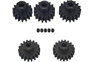 [32P Series] Metal Steel 32P Pinion Gear 3.175mm Shaft 15T 16T 17T...