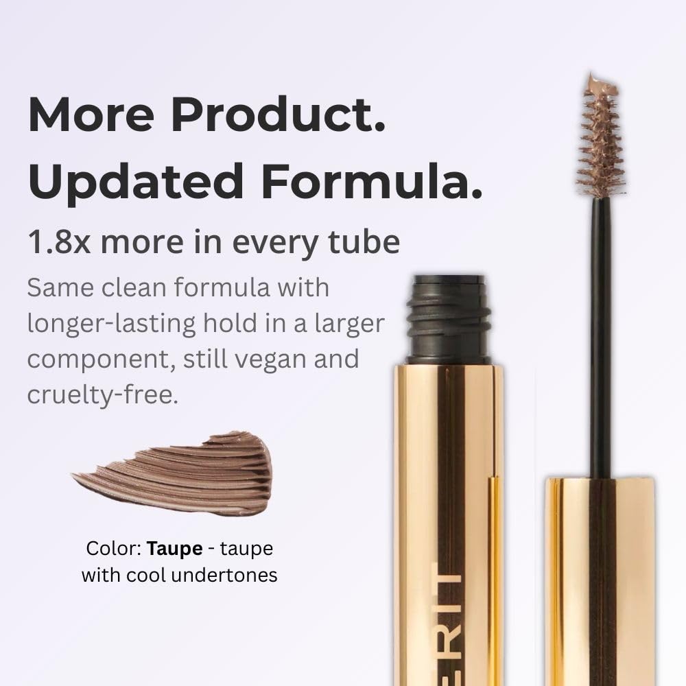 Amazon.com : Merit Brow 1980 Volumizing Tinted Eyebrow Gel-Pomade