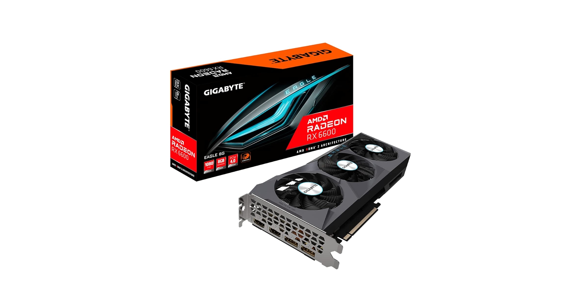 Amazon.com: GIGABYTE Radeon RX 6600 Eagle 8G Graphics Card
