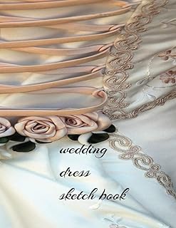 Wedding dress sketch book
