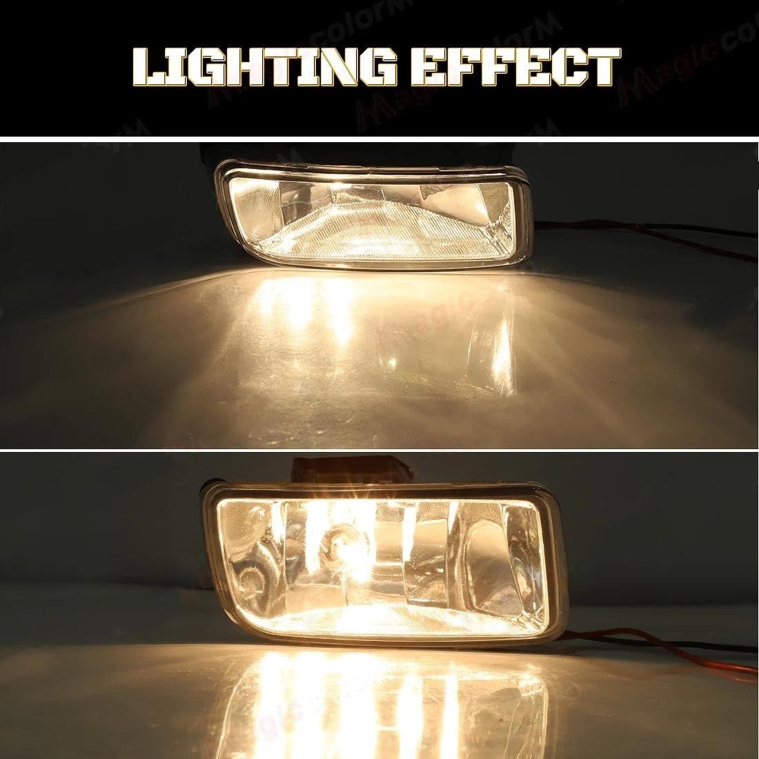 Fendinebbia a LED Per Chevy Per Silverado Per Tahoe Per Suburban 2007-2015 Fendinebbia Paraurti anteriore auto alogeni 12V Gruppo Fari Fendinebbia