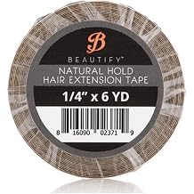 Walker Tape Beautify Natural Hold Hair Extension Tape Roll 1/4" x 6 Y