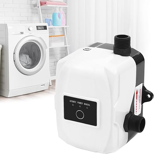 Miniatura 5 de Bomba de presión de agua portátil, Ducha automática de 24 V, Mini bomba de calentador de agua de 150 W, Ducha de elevación máxima para el jardín de