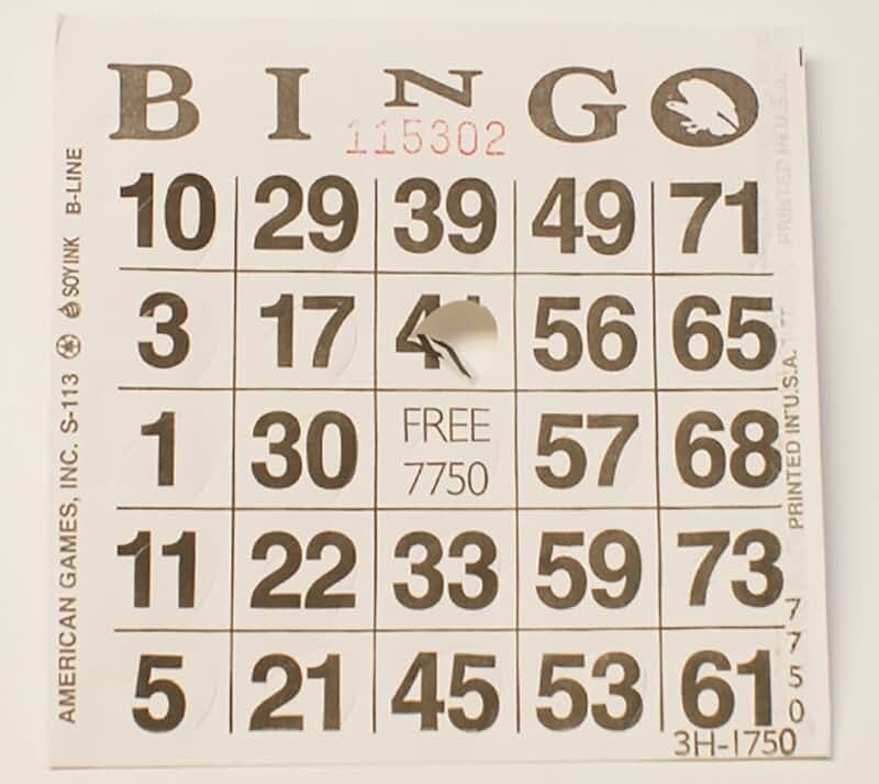 large print bingo cards