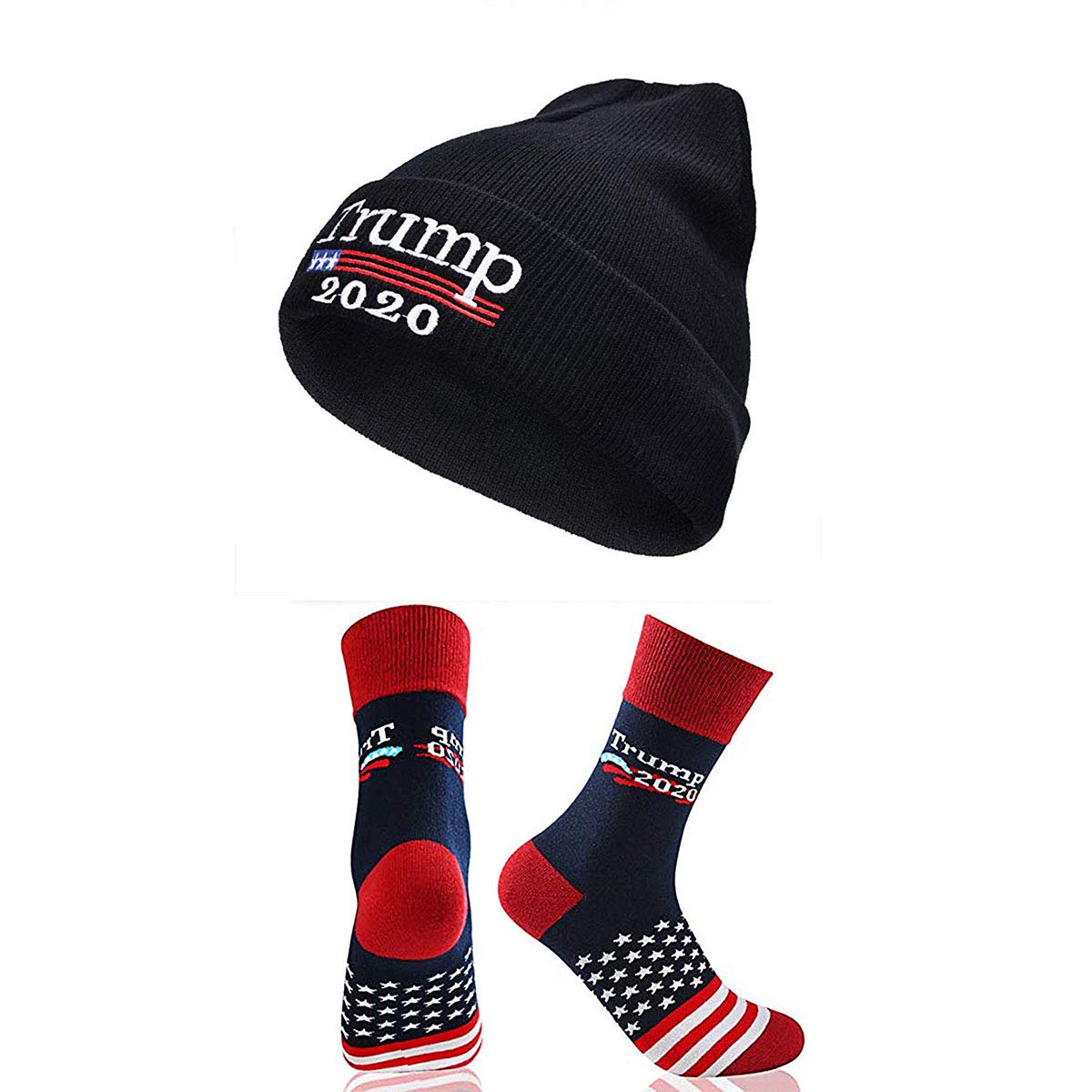Make America Great Again Hat Donald Trump 2020 USA Cap with 2020 Trump MAGA Socks