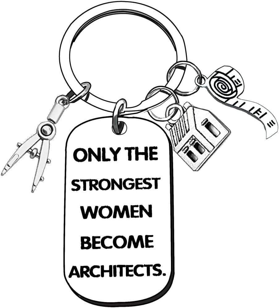 Architecture Gifts Architect Gifts for Women Thank You Keychains Gifts