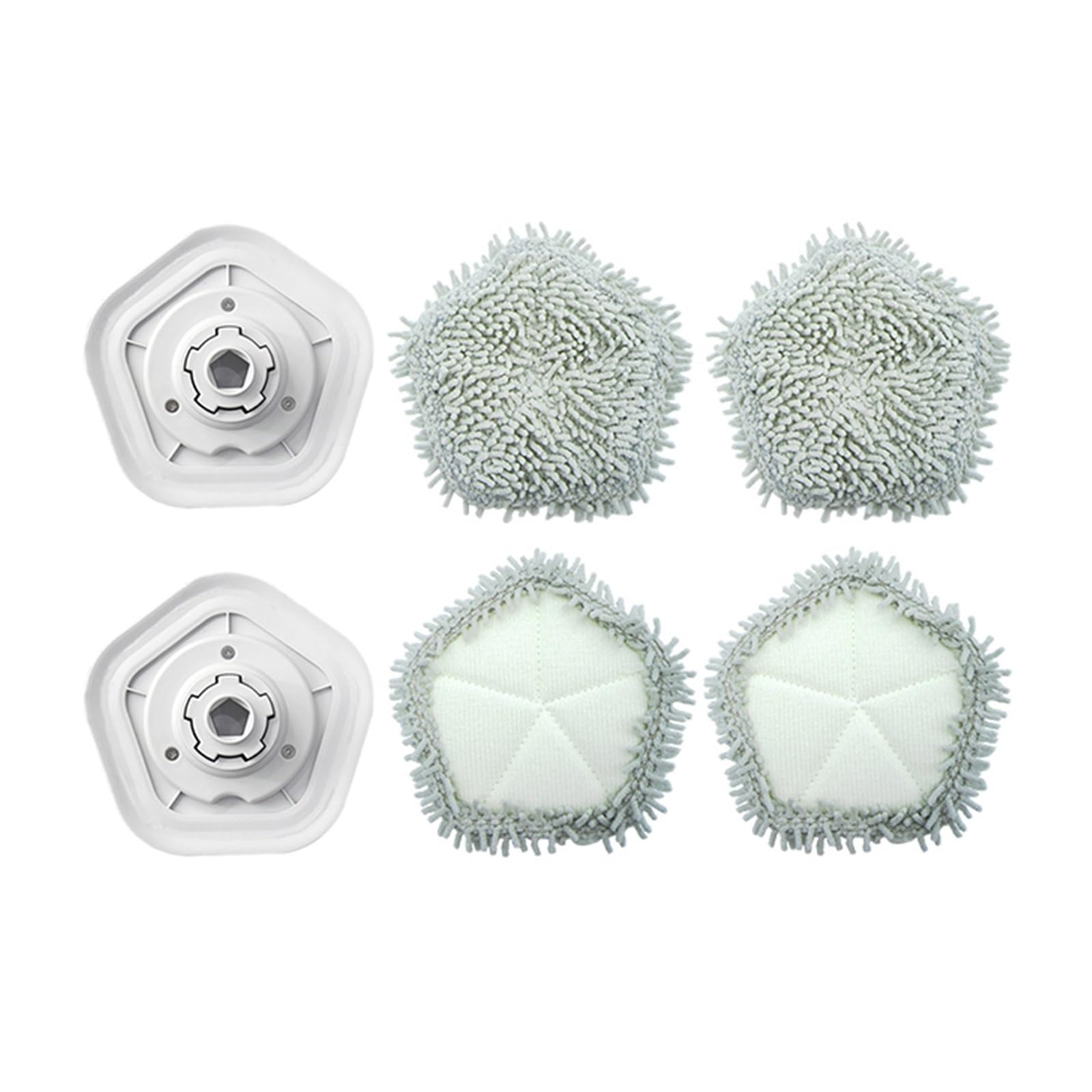 KRHZYPLAE Mop Cloth Self-Cleaning Robot Vacuum And Mop Accessories Vacuum Cleaner Spare Parts,Compatible For Dreame,Bot W10 & W10 Pro(6pcs)