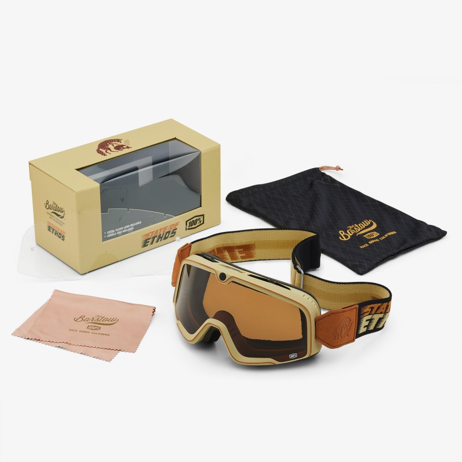 100% Barstow Gafas Unisex adulto (Pack de 1)