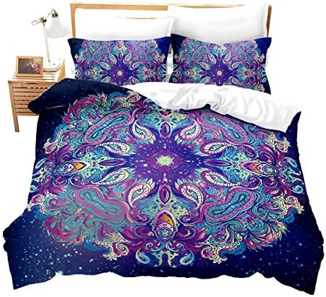 Horse Duvet Cover White Galloping Horse Bedding Set For Kids Boys Girls Children Pink Flowers Petal Bedding & Linen Ultra Soft Chic Wildlife Style Bedding & Linen Single Size Zipper