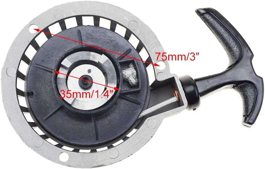 WOOSTAR Recoil Pull Starter Replacement for 49cc Pocket Bike Mini Moto ATV - Image 4