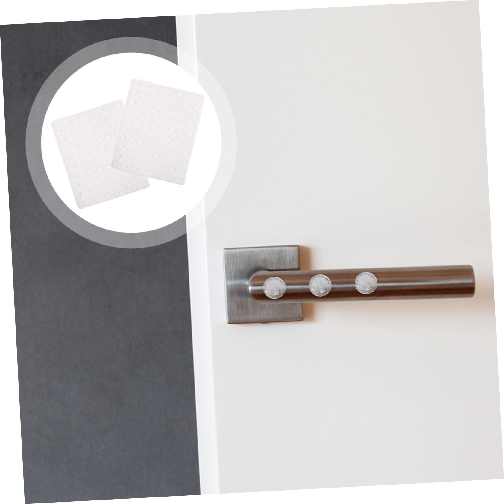 NUOBESTY 5 set Paraurti Per Porte In Particelle Colloidali Anticollisione Per Protezioni Per Mobili Da Cucina Per Mobili Da Cucina Cuscinetti Per Mobili Cuscinetti Per Mobili 2 fogli*5