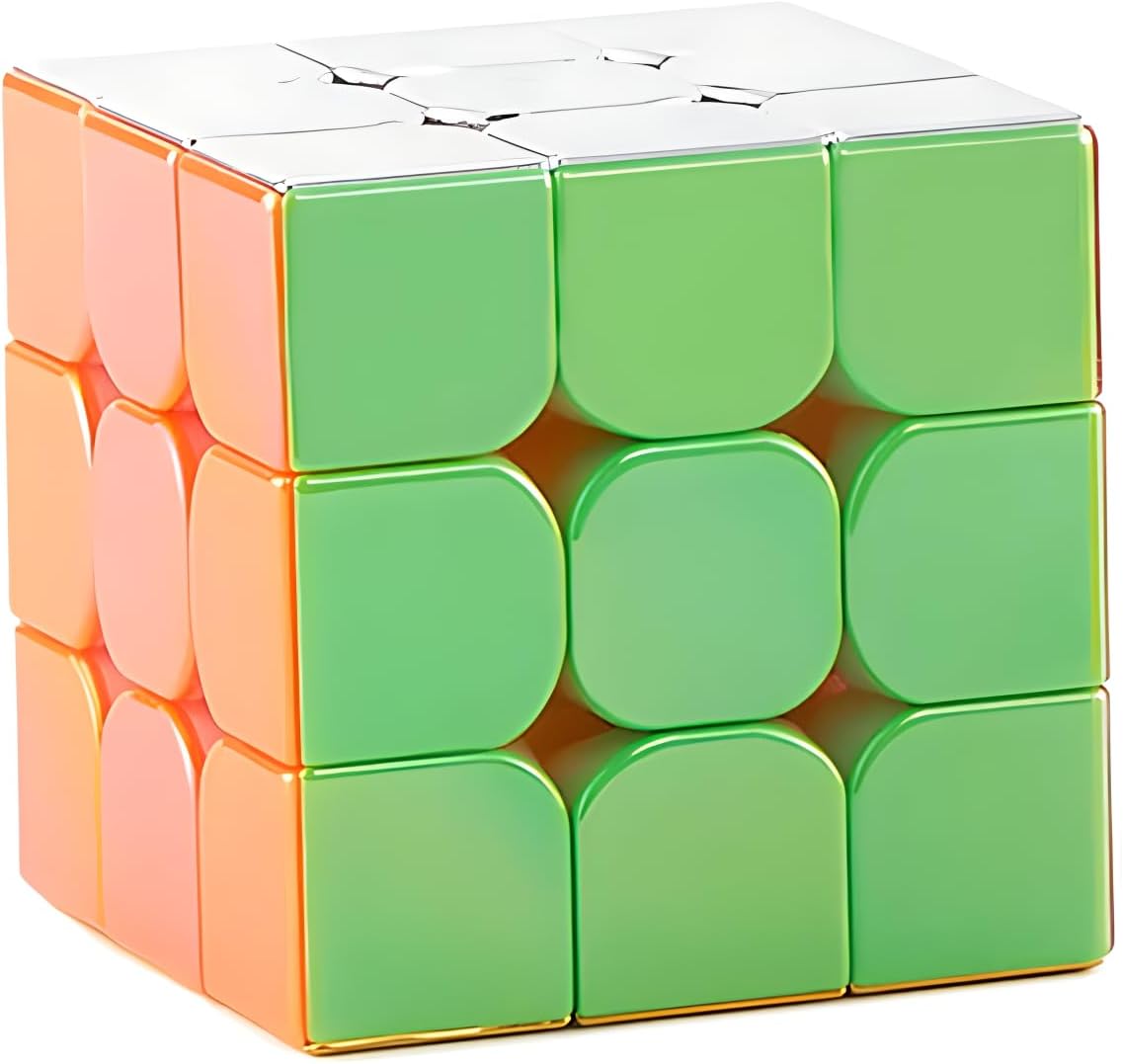 LiangCuber Cyclone Boys S8 Gradient Color Magnetic Speed Cube 3x3 Mirror Reflective Cube Stickerless 56MM 3x3 Gradient Color Shiny Cube 2024 Edition