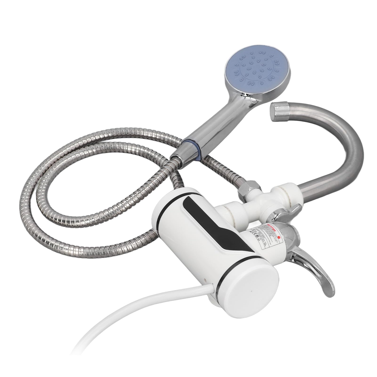 Podgrzewacz Wody, Kran Elektryczny z ciepłą wodą 3000W 1m Kabel do łazienki (Wtyczka UE 220-240 V)