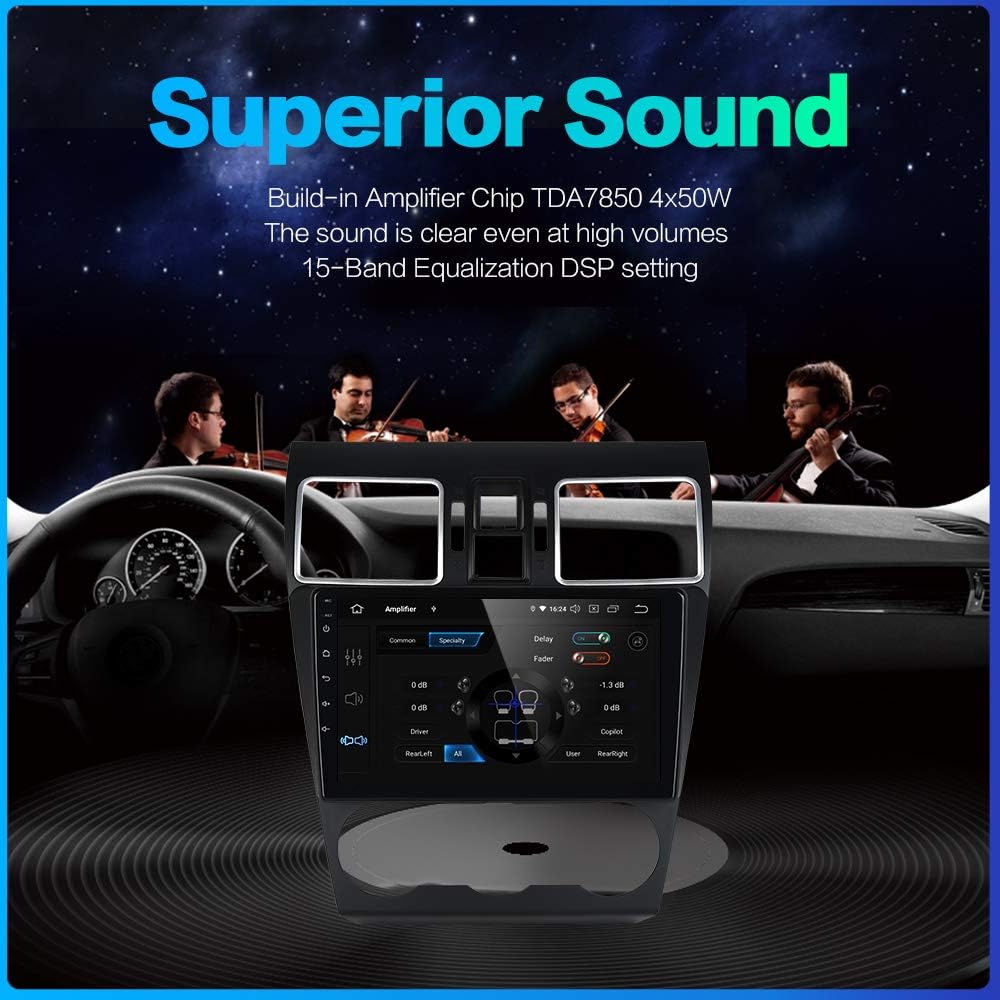 Grеаtеѕt Prоduсt Dasaita 9 Android 10.0 Car GPS Radio for Subaru Forester/WRX 2016 2017 2018 Carplay Audio Video Player 4G RAM 64G ROM Build in Carplay/Android Auto/DSP/WiFi