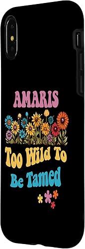 Miniatura 8 de Funda con nombre de AMARIS para iPhone XR AMARIS con nombre retro para niñas