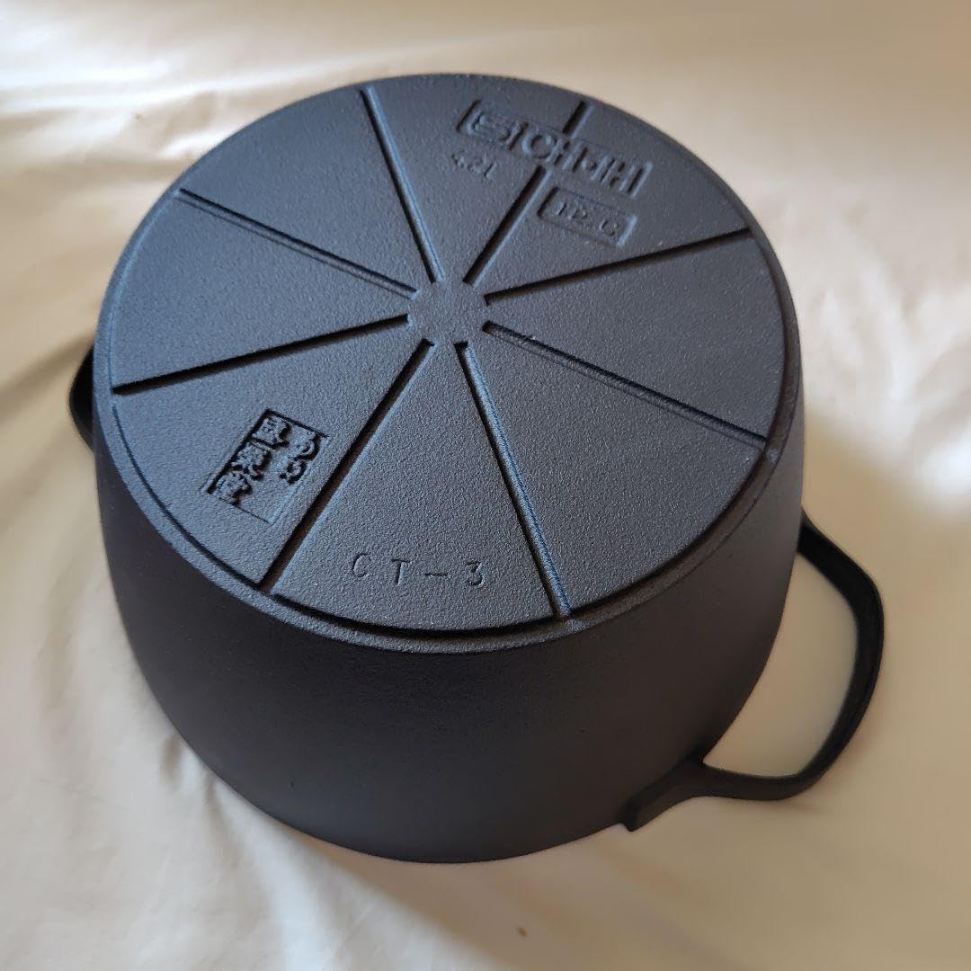 OIGEN 盛栄堂 南部鉄器 クックトップ 深型 24cm 鉄鍋 両手鍋 クックトップ 丸深形 24cm| 南部鉄器の老舗 及源鋳造 OIGEN 公式