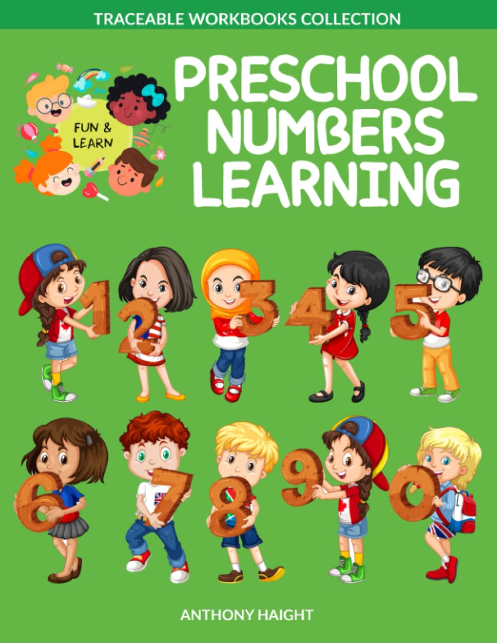 Preschool numbers learning (Traceable Workbooks Collection)