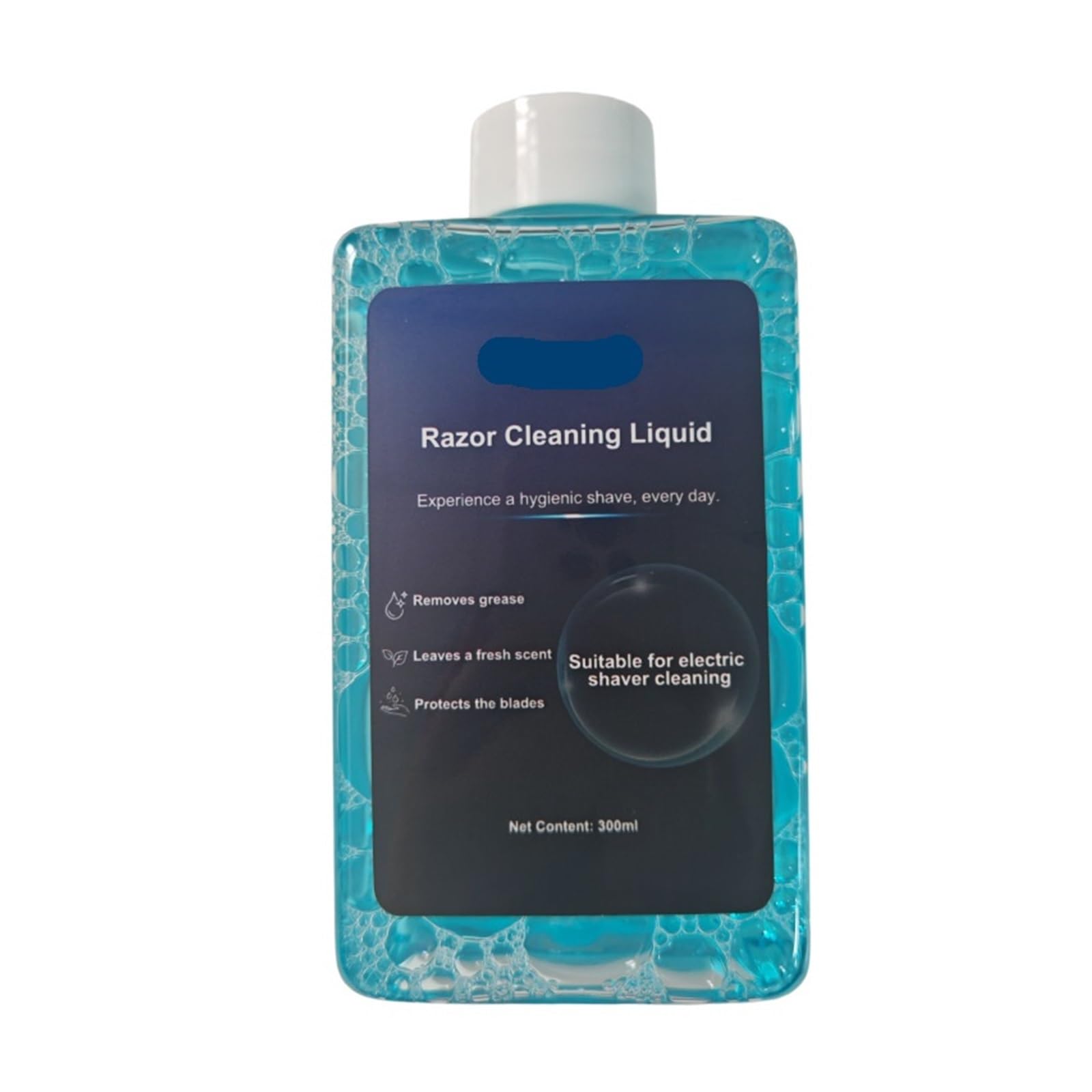 Compatible Con YUNCHi, Cartucho De Renovación Del Líquido De Limpieza De La Afeitadora, Limpieza De Gérmenes Del Cabezal De La Afeitadora, 300ML(Light Yellow)