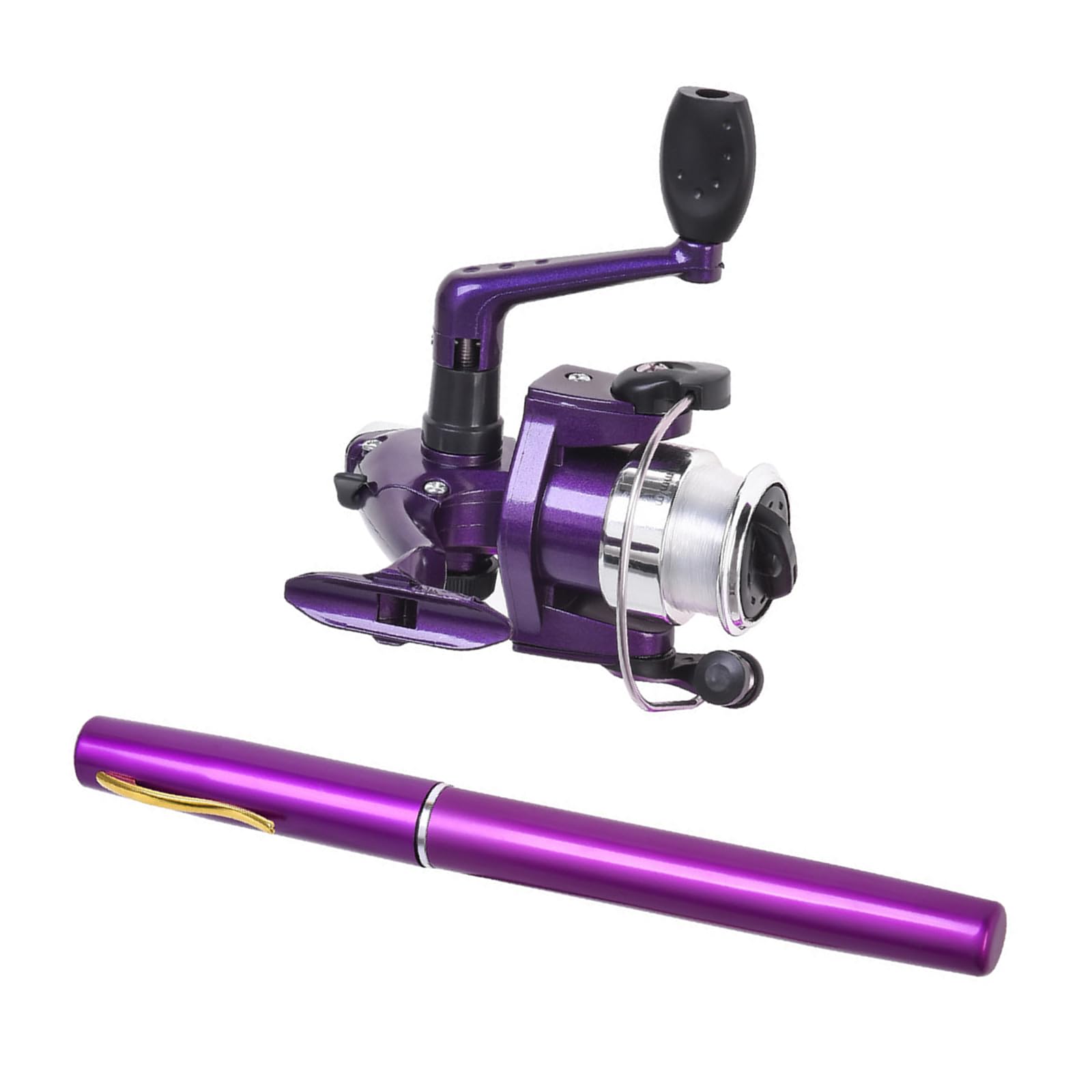 Amazon.com: FeiYeup Pocket Foldable Fishing Rod Reel Set, Small