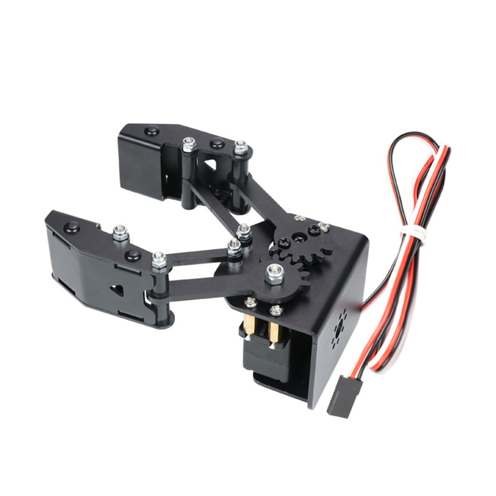 2X Pinza Robotica con Meccanico in Metallo Servo Digitale Lega Braccio Manipolatore con Grande Robot DIY