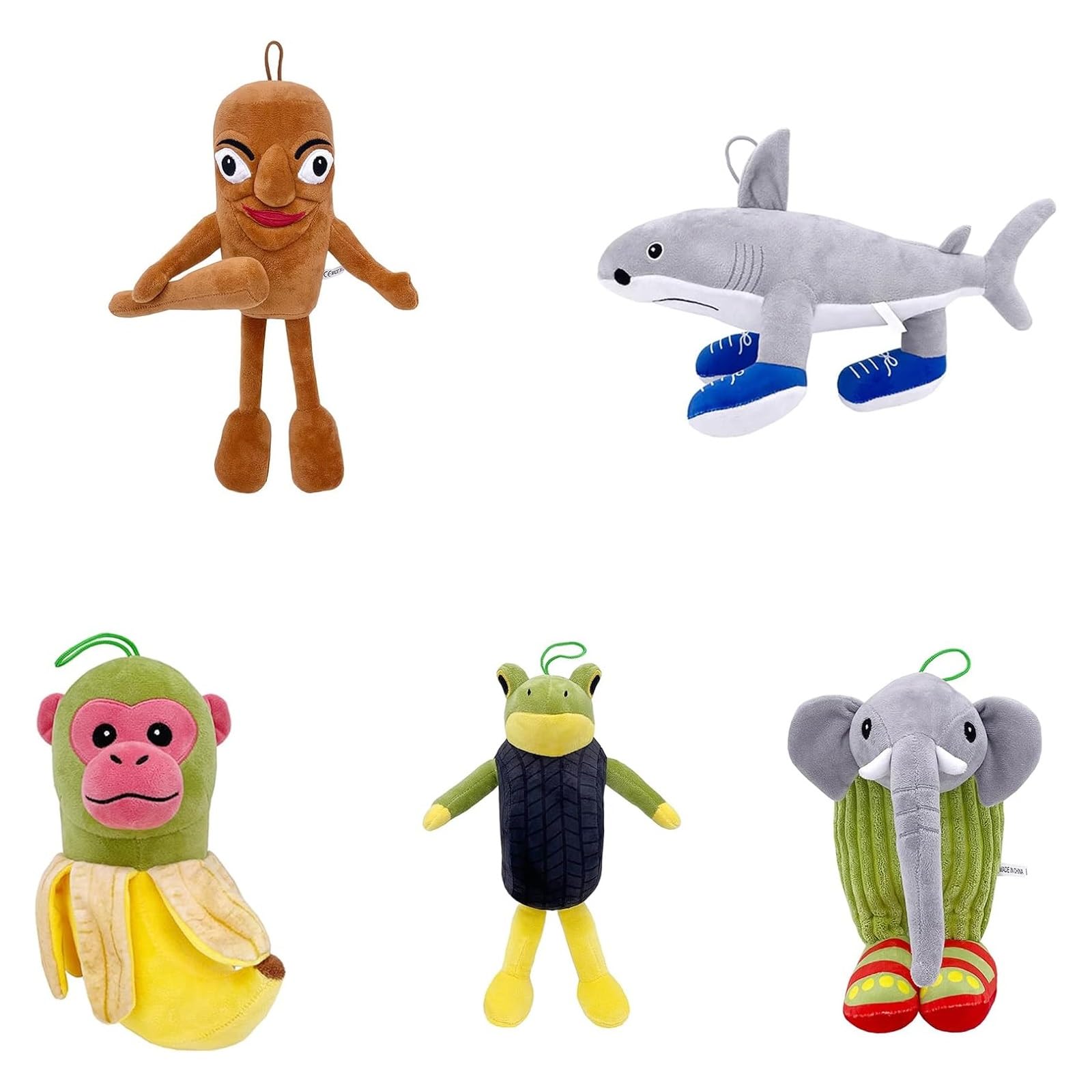 Amazon.co.jp: Tralalero Tralala ぬいぐるみキャラクターセット