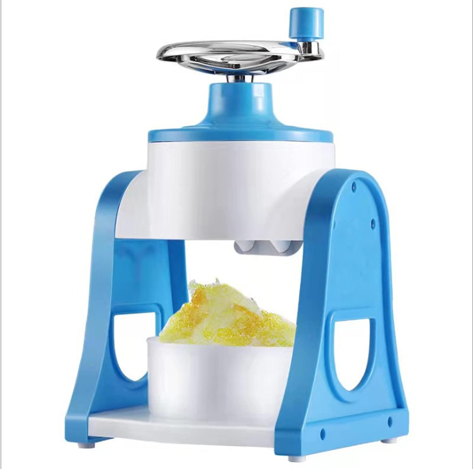 Damian-Sewing Stainless Steel BladesIce Crushed Machine Shaved Ice Kid Friendly Snow Cone Machine Premium Shaved Ice Maker Includes 1 Reusable Plastic Cup