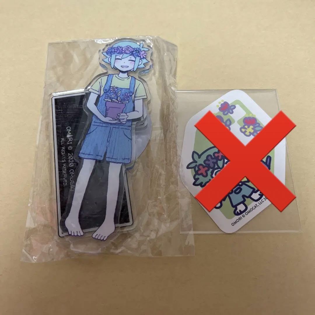 OMORI　ミニキャラアクリルスタンド　バジル Amazon.co.jp: omori バジル アクリルスタンド アクスタ
