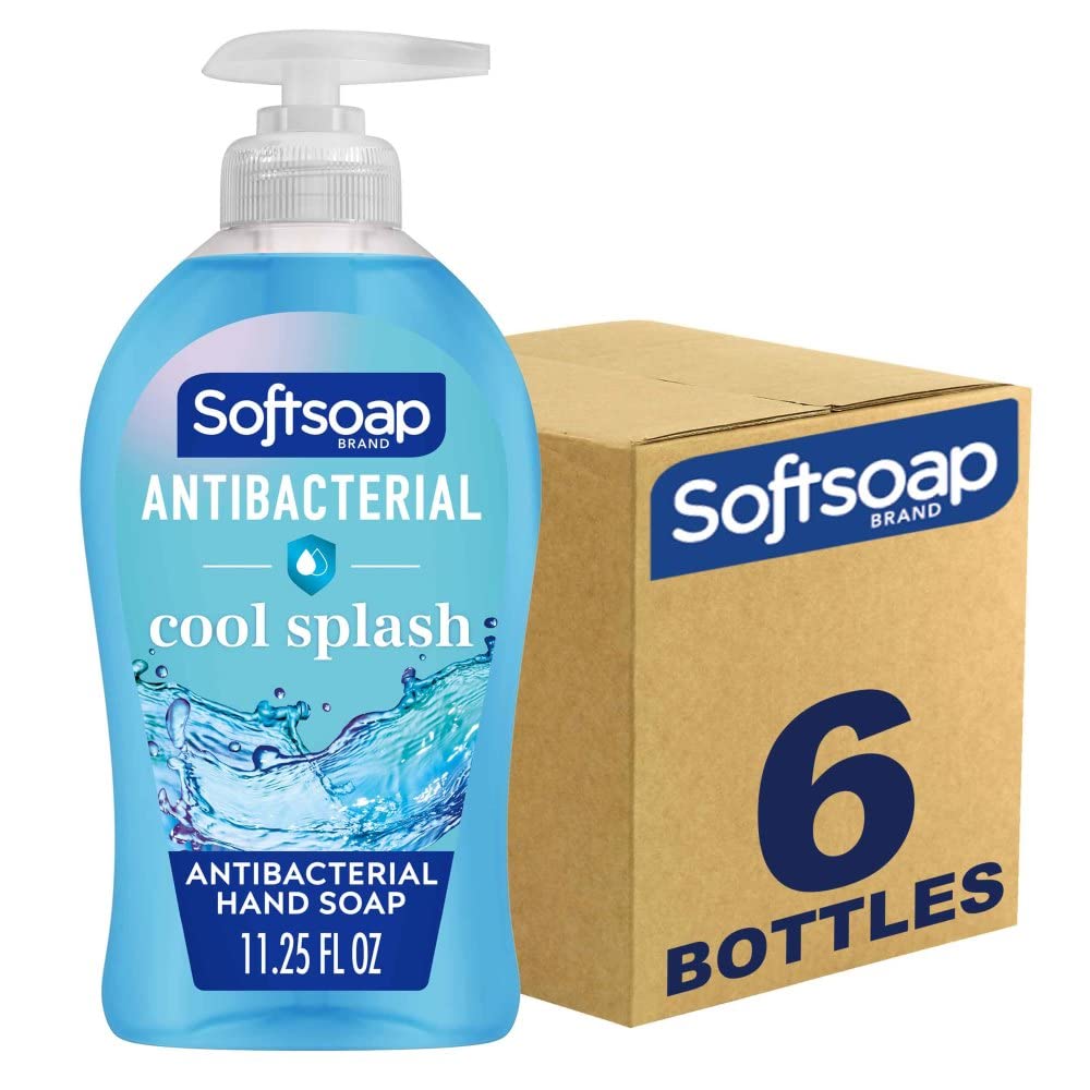 Buy Softsoap Antibacterial Liquid Hand Soap Pump, Clean & Protect, Cool