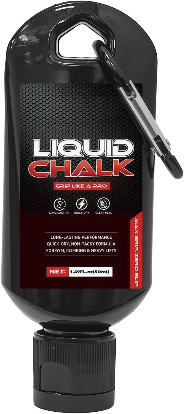 Chalk Liquid 50ml Fitness Anti-Slip Supplies | Rock Climbing Chalk for Men Women Powerlifters Weightlifters Athletes Gymnasts Trainers Competitors Gym Studio Bouldering