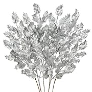 6PCS изкуствен клон Коледна украса изкуствено...