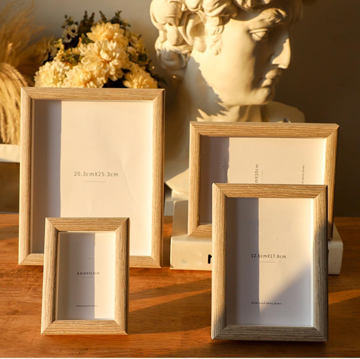 [LSDZW] フォトフレーム ポストカード はがき サイズ ウッド 写真立て 天然木 木製 フレーム アクリル ナチュラル インテ