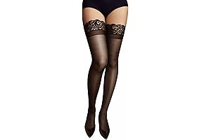 Sexy Black Stockings for Women Lingerie Thigh High